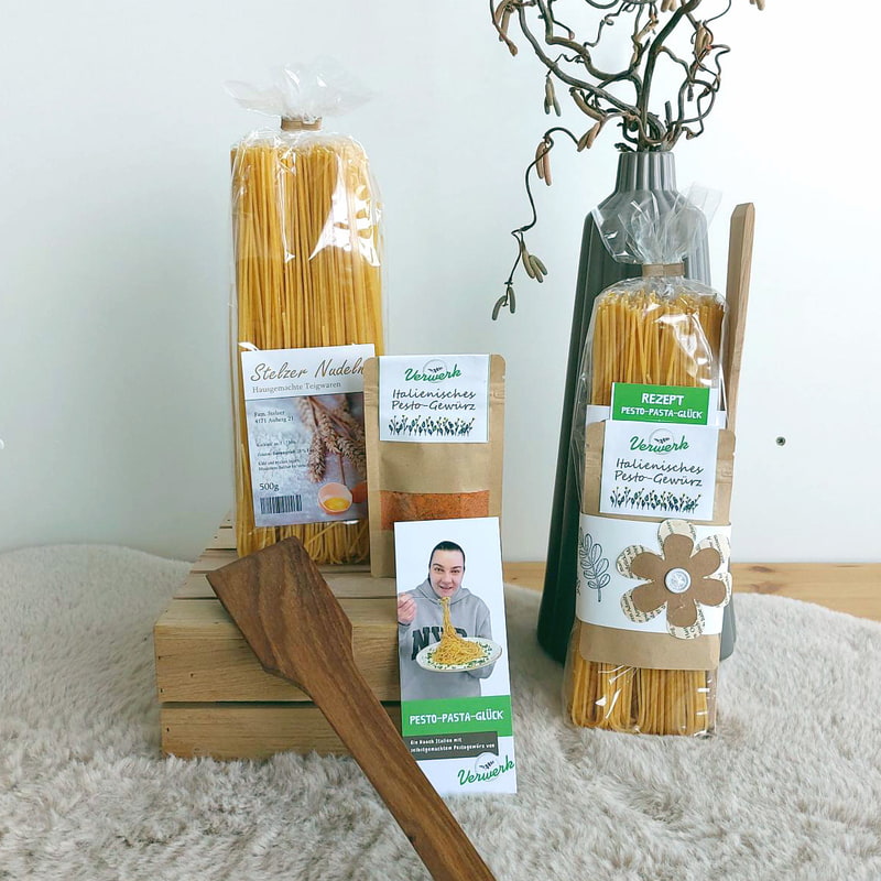 Italienisches DUO mit Kochlöffel